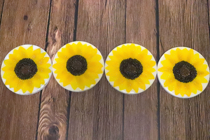 Sunflower Coasters