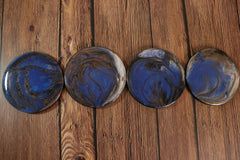 Blue Crater Coasters