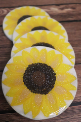 Sunflower Coasters