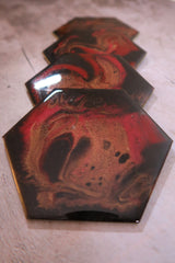 Handcrafted Resin Art Coasters