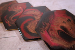 Handcrafted Resin Art Coasters