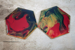 Handcrafted Resin Art Coasters